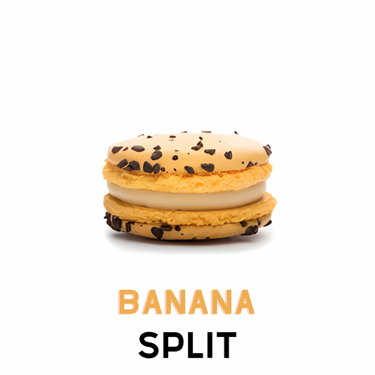 Banana Split Grand Macaron